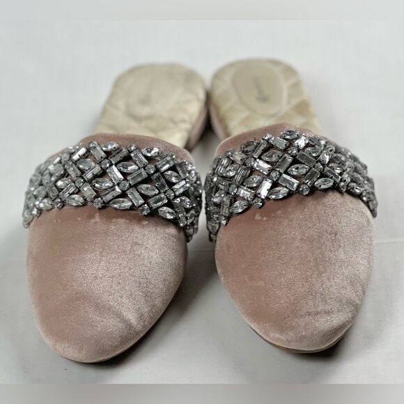 Birdies Bridal The Songbird Rose Velvet with Crystal Embellished - Picture 5 of 14